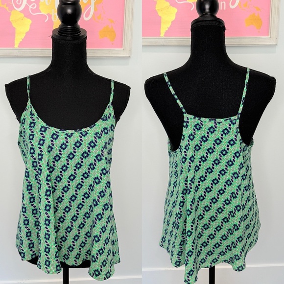 Soprano Green Oversized Tank Top (M) - Picture 1 of 6